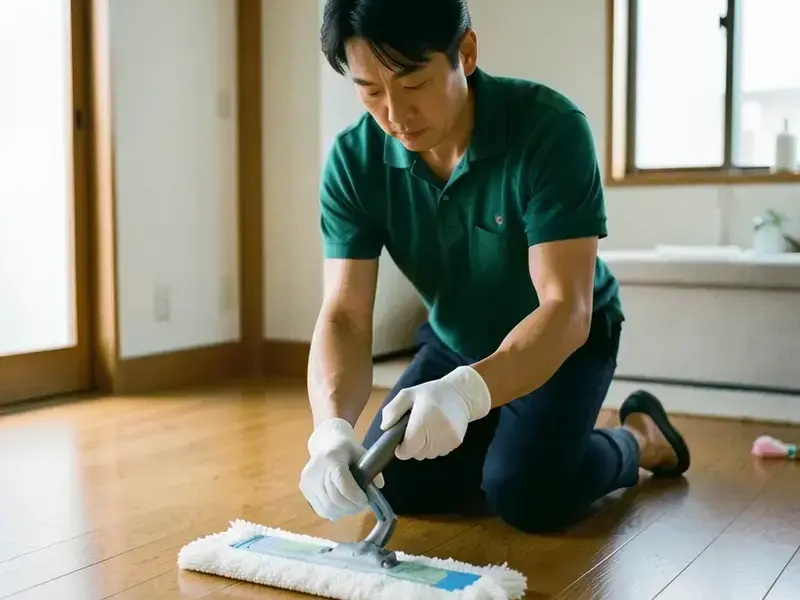 ステップ3: クリーニング作業